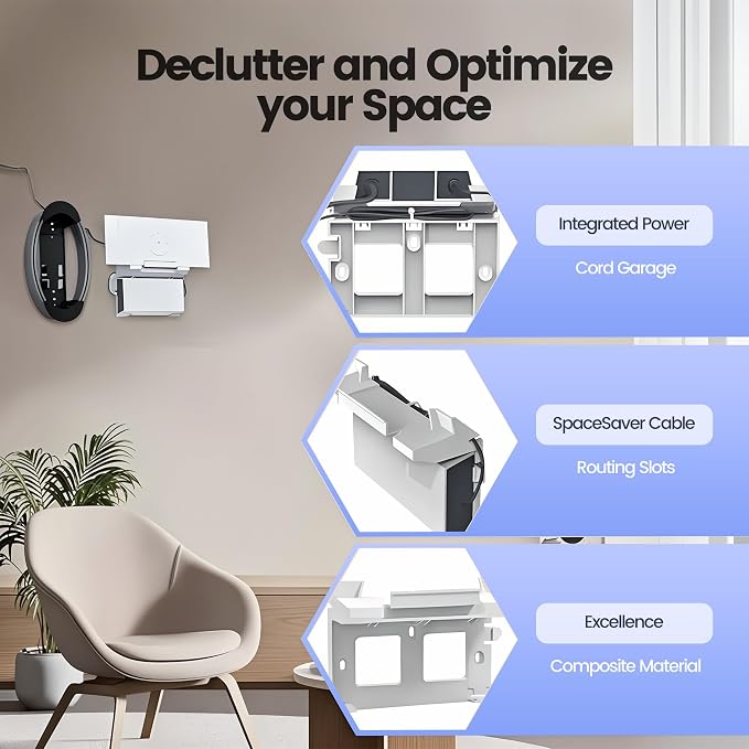 Starlink Gen 3 Mount, All-in-One Router & Power Hub Mounting Kit - Image 3