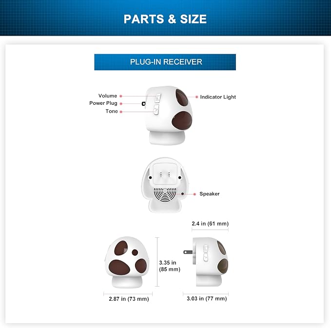 Extra Wireless Receiver for HTZSAFE Alarms- Up to 4 Channels and 35 Optional - Image 6