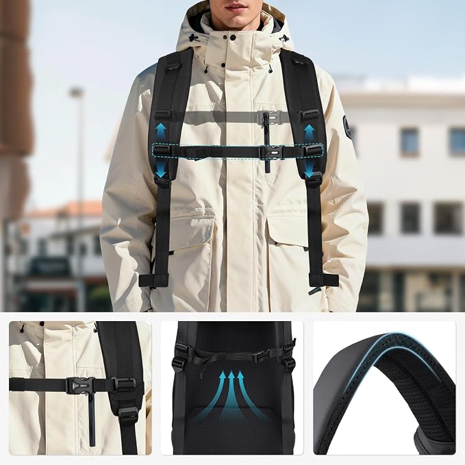 MOSISO Camera Backpack, DSLR/SLR/Mirrorless Camera Bag - Image 6