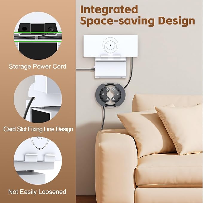 UBeesize Starlink Mount, Standard Router 3 Wall Mount - Image 4