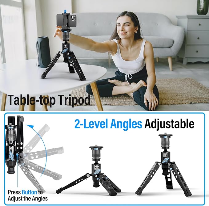 SIRUI SVM-165 Rapid Monopod for Cameras, 65” Carbon Fiber Monopod - Image 8