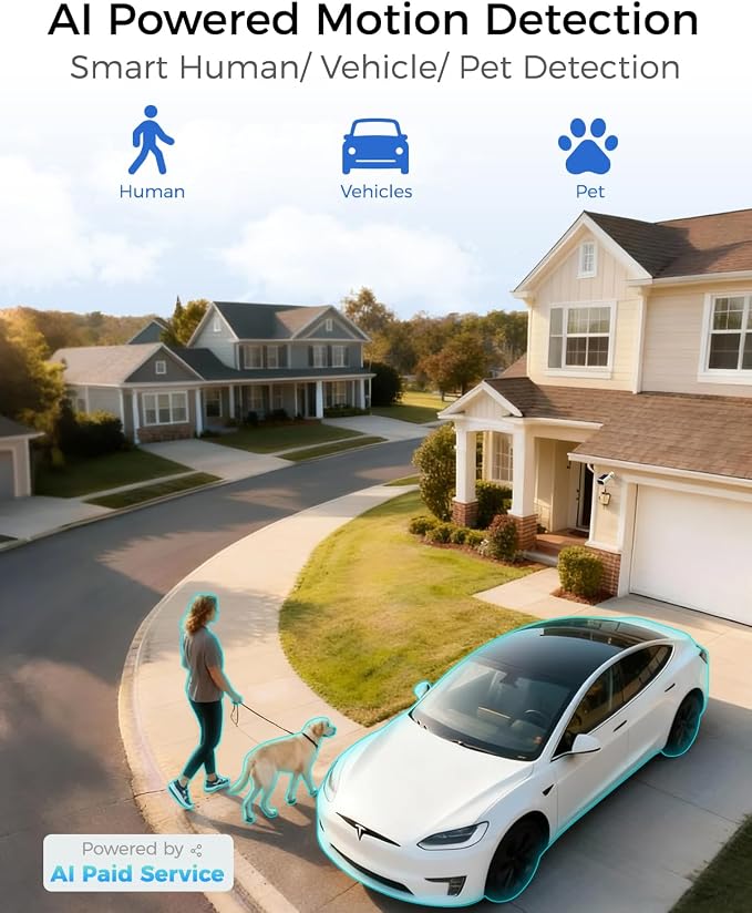 Solar Security Cameras Wireless Outdoor, 4MP Cameras - Image 5