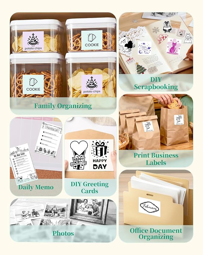 Memoking Mini Sticker Printer - Image 5