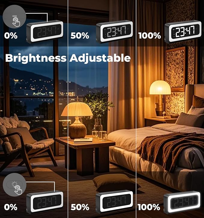 Gyliziex 2K Clock Camera, 5G & 2.4G WiFi Indoor Pet Nanny Cameras - Image 4