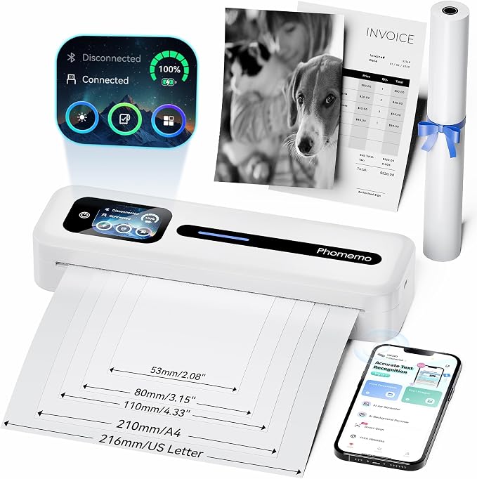 Phomemo Upgraded Portable Printer by Phomemo