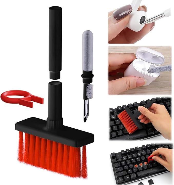 5 in 1 Keyboard Cleaning Brush Kit, Cleaning Tools by PEAKTREND