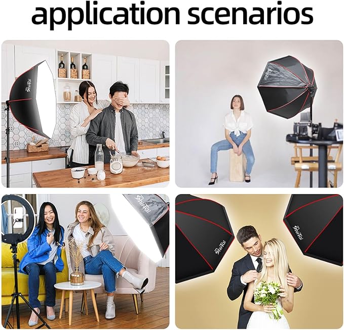 Softbox Lighting Kit, Photo Studio Soft Box Lights - Image 6
