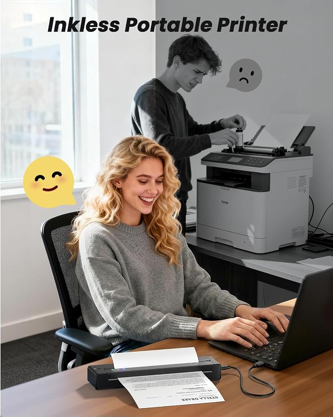 TATTMUSE Portable Printers Wireless - Image 2