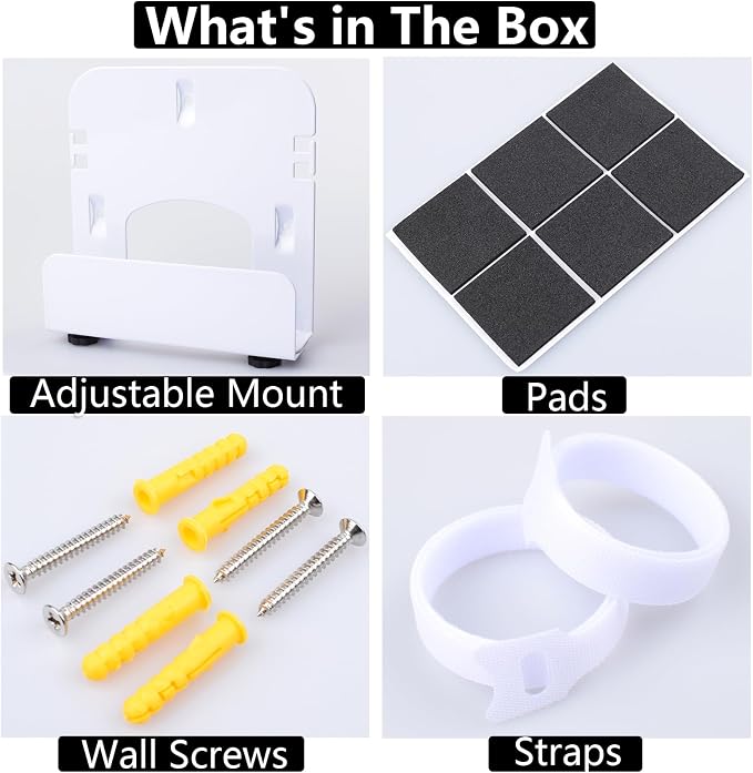 Gmailmall Cable Box Mount Modem Adjustable Wall Mount - Image 7