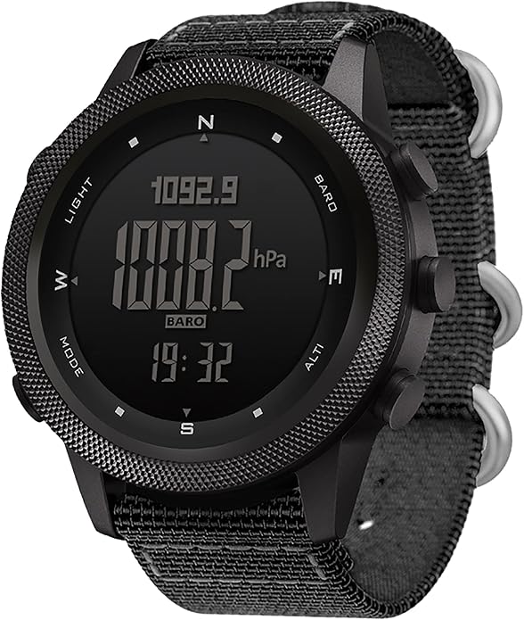 NORTH EDGE Military Watch for Men Large Face Tactical Survival Digital Wrist by NORTH+EDGE
