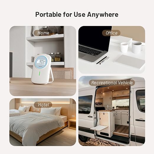 INKBIRD Smart Air Quality Monitor Indoor Ndir | Bluetooth 3 in 1 - Image 9