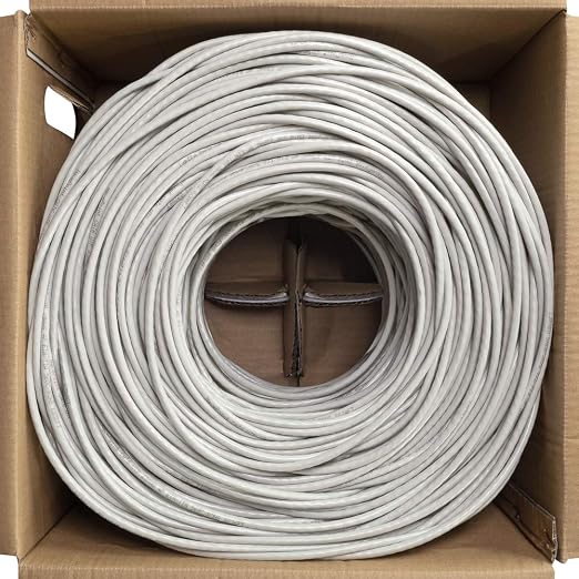 NavePoint Cat6, Solid Bulk Ethernet Cable, 23AWG 4 Pair, Unshielded Twisted Pair - Image 3