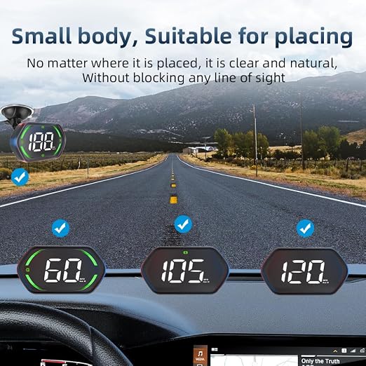 Universal GPS Speedometer HUD for Cars - Image 5