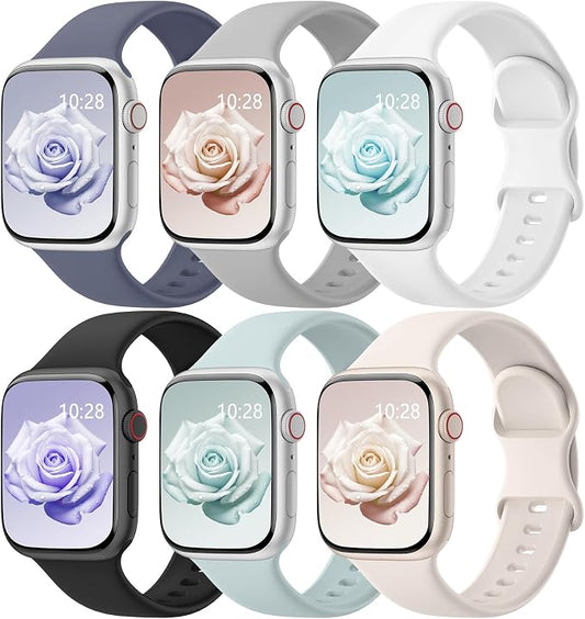 6 Pack Sport Bands Compatible by HEARTBOOM