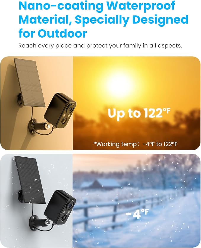 FOAOOD Security Cameras Wireless Outdoor - Image 7
