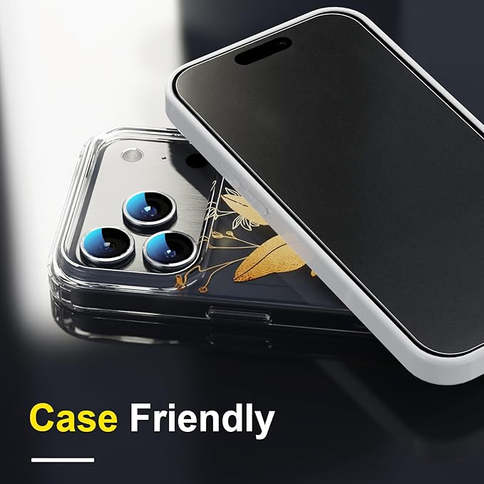 YWXTW 2 Pack for iPhone 17 Pro Matte Screen Protector 6.3 Inch + 1 Set Camera - Image 6
