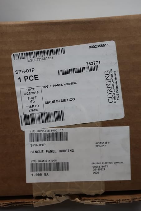 CORNING SPH-01P SINGLE PANEL HOUSING D602712 - Image 9