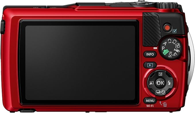 OM System OLYMPUS Tough TG-7 Red Underwater Camera, Waterproof, Freeze Proof - Image 4