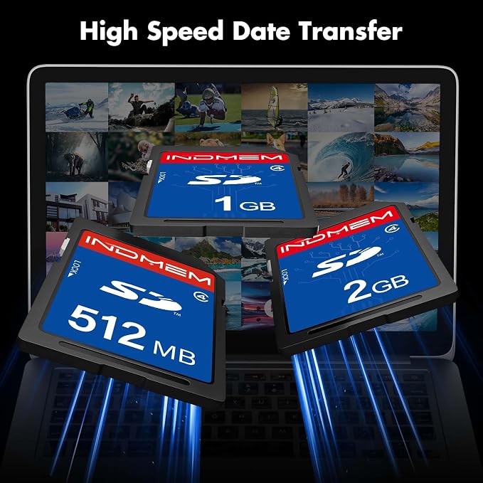SD Card 2GB +1GB + 512MB, Class 4 Flash Memory Card 2G SLC Standard Secure - Image 4