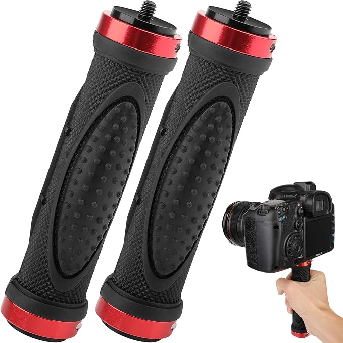 Camera Handle Grip Mount, ChromLives 1/4'' Camera Stabilizer, DSLR Top Handheld by ChromLives
