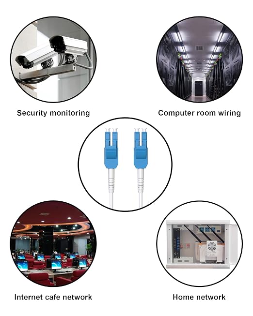 90M Armored Fiber Optic Cable Uniboot LC to LC Single Mode, OS2 LC-LC SMF Fiber - Image 7