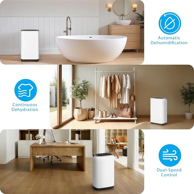 3000 Sq.Ft Dehumidifier for Basement - Image 6