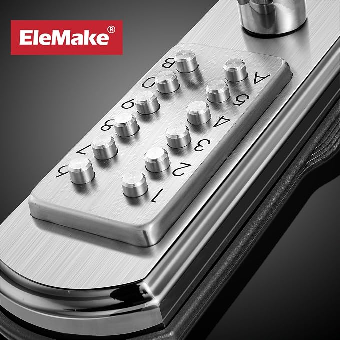 Keypad Door Lock, Keyless Entry Door Lock Mechanical Lock - Image 3
