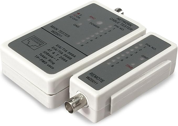 Logilink Cable Tester RJ11, RJ45 & BNC, by Logilink