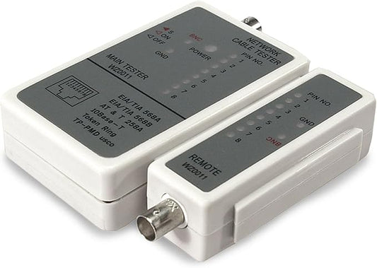 Logilink Cable Tester RJ11, RJ45 & BNC, by Logilink