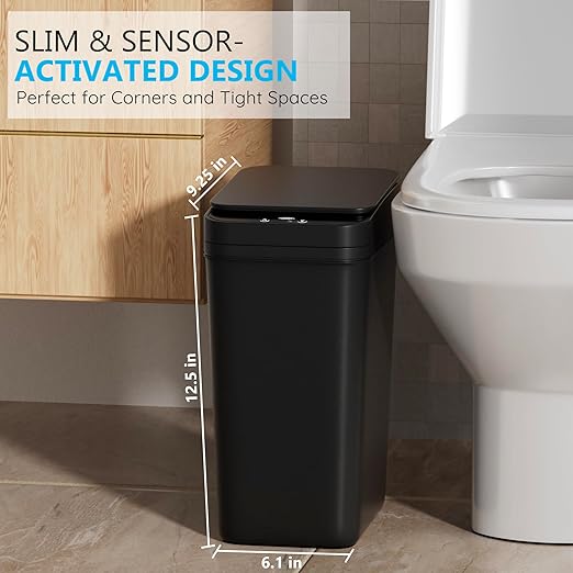 jinligogo 3Pack Bathroom Small Trash Can - Image 3