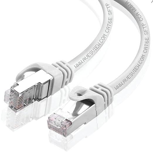 Shielded CAT 6 Ethernet Cable 50 FT, Indoor High-Speed 10Gbps Snagless Shielded - Image 3