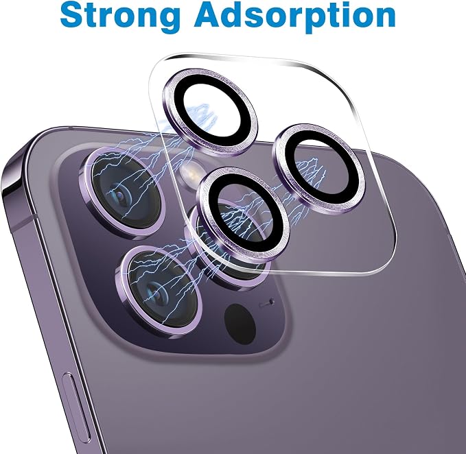 Dengduoduo 3 Pack Tempered Glass Camera Lens Protector - Image 5
