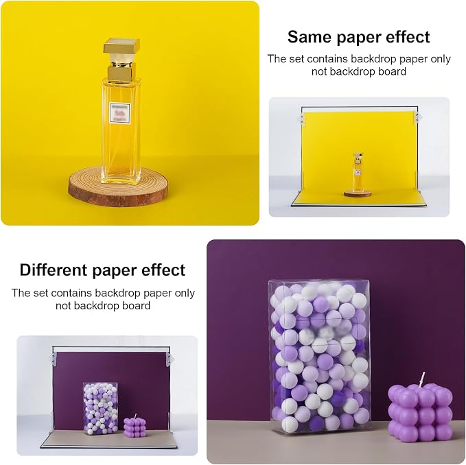 Meking 12PCS 12Patterns Product Photography Backdrops, Photo Backdrop Double - Image 8