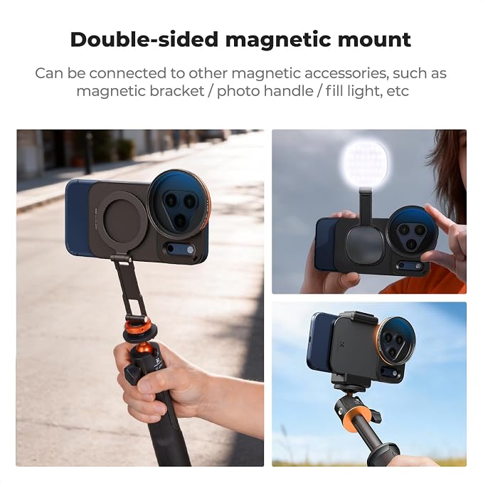 K&F CONCEPT Double-Sided Magnetic Lens Filter Mount Adapter - Image 4