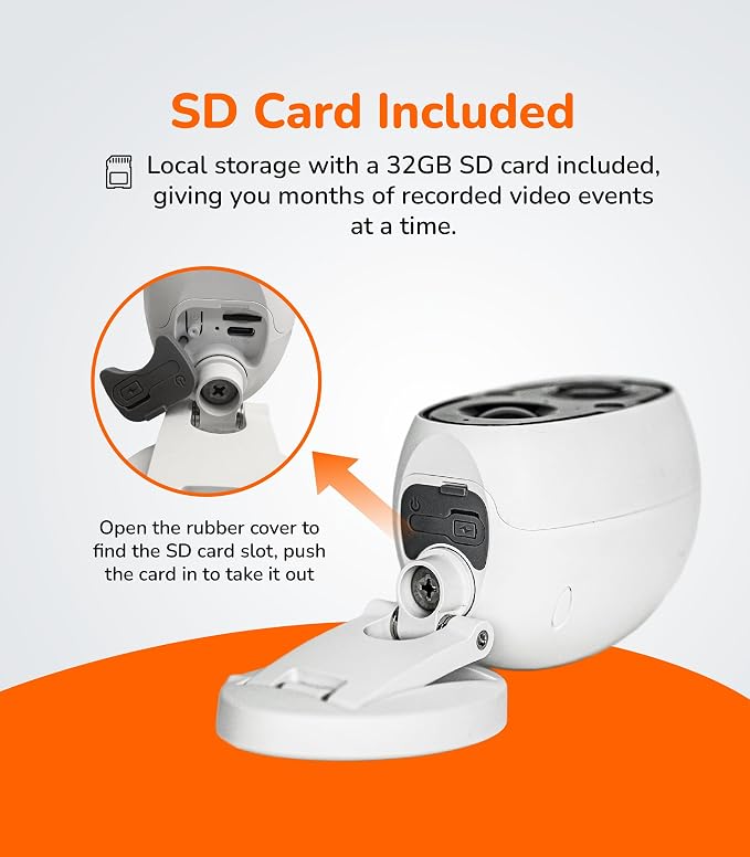 SensForge 2.5K Indoor Outdoor Battery Camera, Dual-Band WiFi, Free AI Human & - Image 7