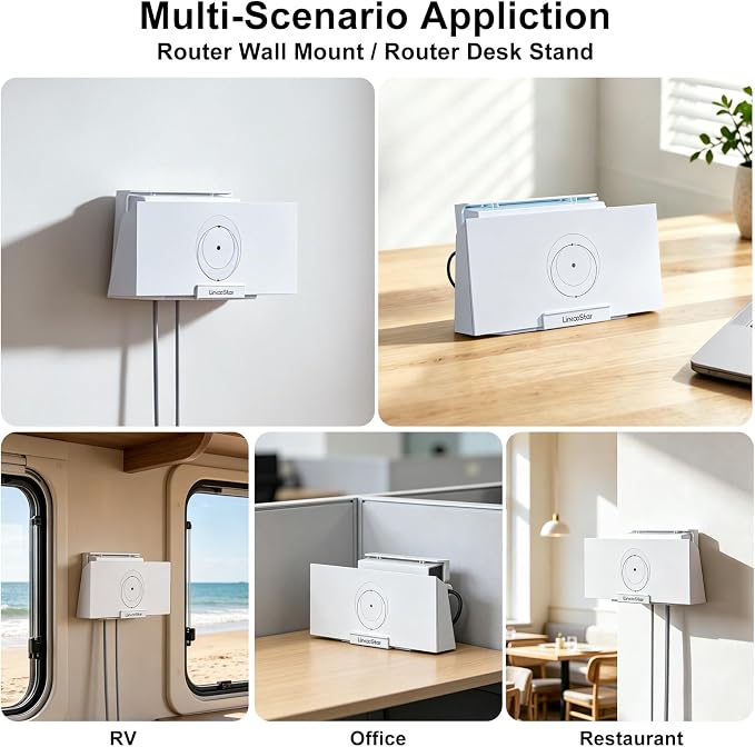 for Starlink Gen 3 Router Mount, All-in-One Starlink Gen 3 Router Wall Mount - Image 7