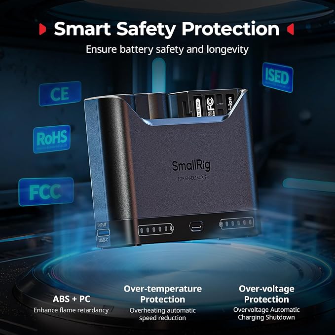 SMALLRIG EN-EL15c Battery Charger - Image 7