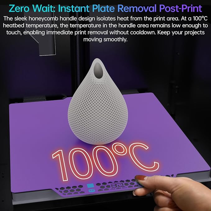 BIQU CryoGrip Pro Glacier Purple Compatible - Image 3