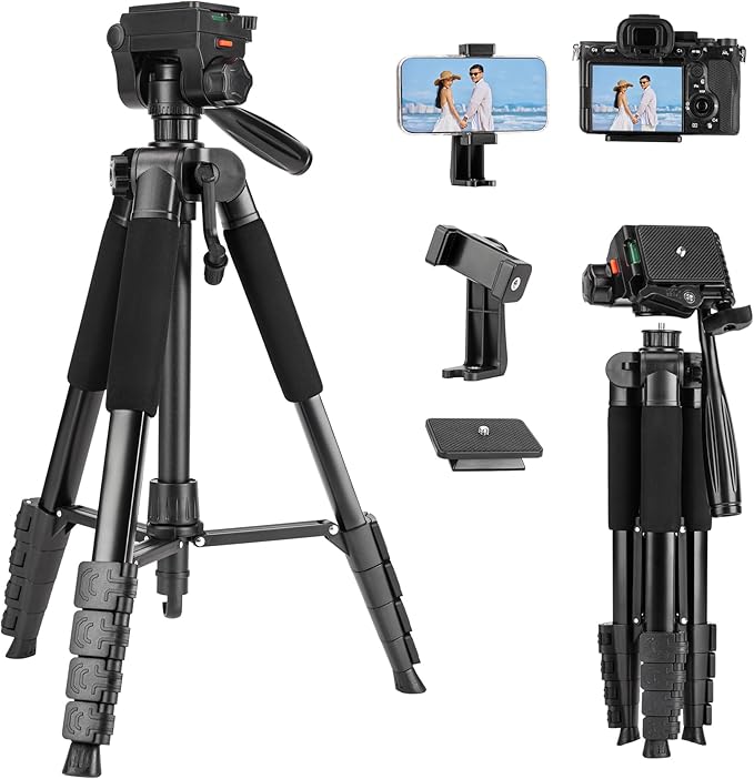 Fotopro 69'' Camera Tripod Lightweight Portable Travel Tripod by Fotopro