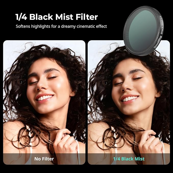 SmallRig Filter Kit for DJI Osmo Action 6, 6 Pack ND8 ND16 ND32 CPL UV 1/4 - Image 6