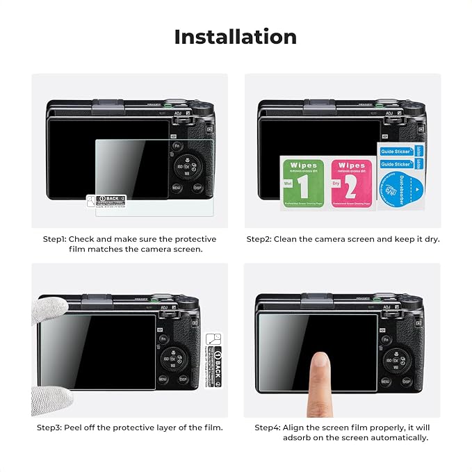 K&F CONCEPT 3pcs Screen Protector Compatible - Image 5