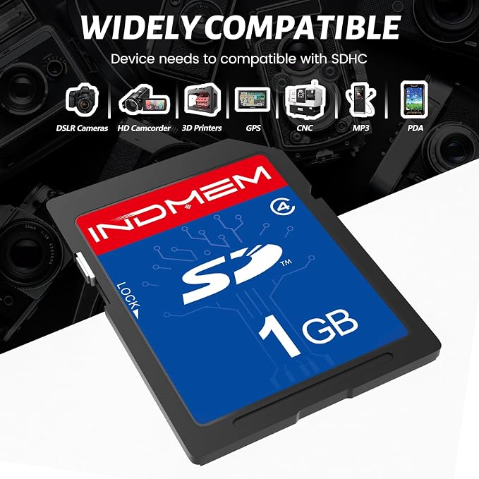 SD Card 1GB Class 4 Flash Memory Cards MLC Stanard Secure Digital Cards Camera - Image 2
