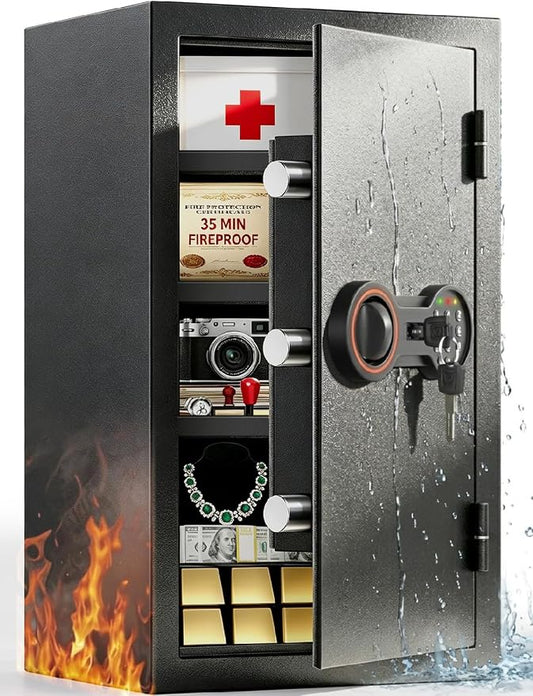 2026 35-Min 1700°F Fire Proof Safe by BuildYourSafekeepingSystem