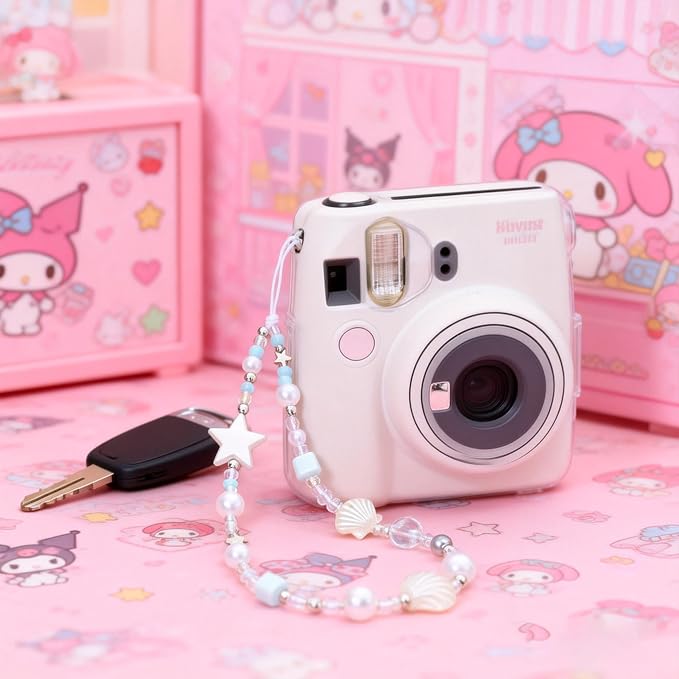 2 Pcs Phone Charm Strap Universal Hand Phone Wrist Strap Camera Lanyard Pearl - Image 4