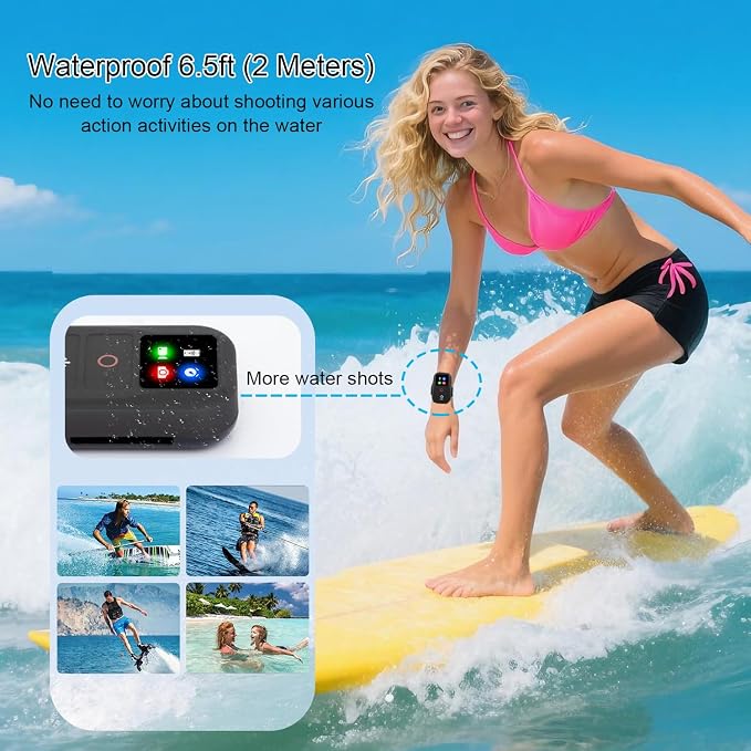 Suptig Wireless Remote Control for GoPro Hero 13/12/11/10/9/8 Black, Gopro Max - Image 5