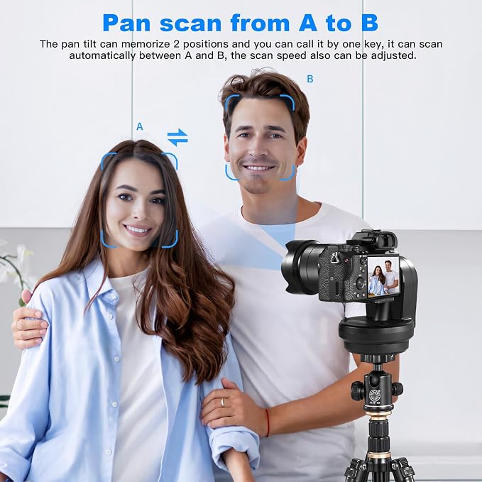 Soonpho M2 Motorized Rotating Panoramic Tripod Head - Image 2
