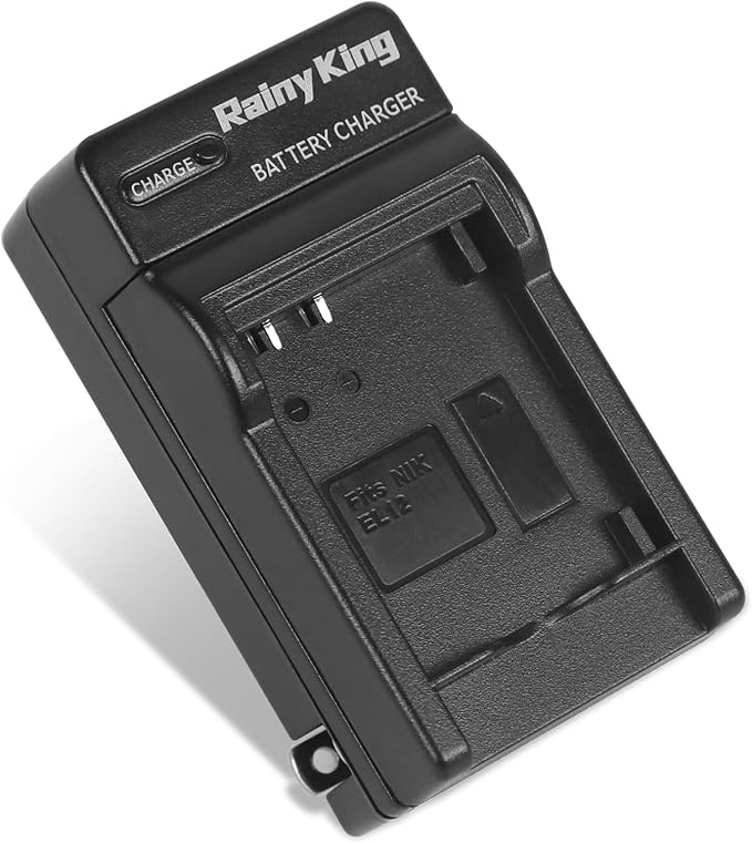 EN-EL12 Battery Charger for Nikon A900, S9900 and More by Rainy+King
