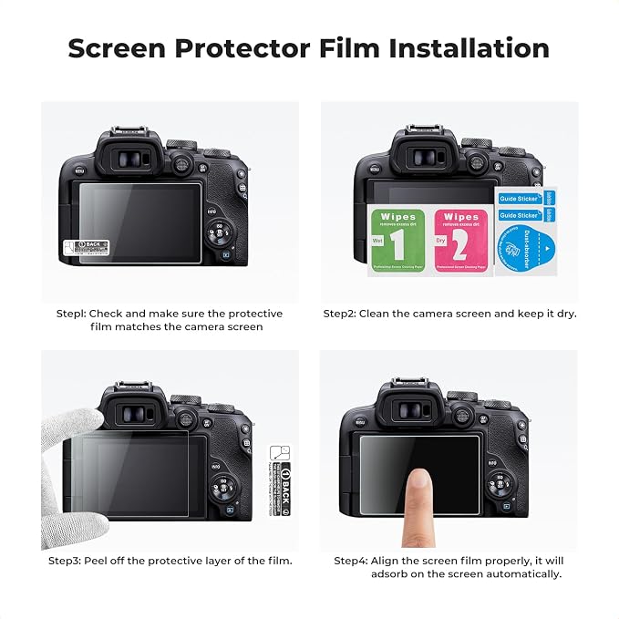 K&F CONCEPT 3 Pack Screen Protector Compatible - Image 6