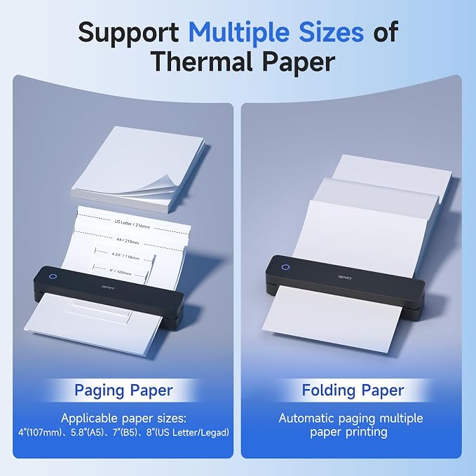 iDPRT Portable Thermal Printer, MT610 Pro Wireless - Image 4
