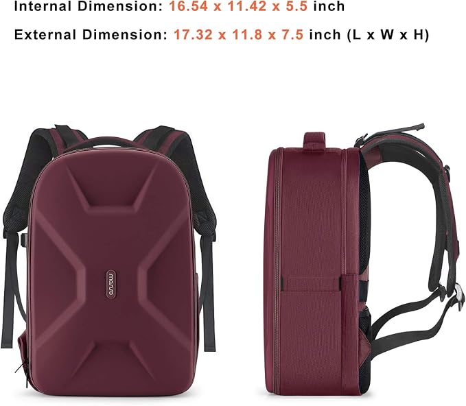 MOSISO Camera Backpack, DSLR/SLR/Mirrorless Photography Camera Bag 15-16 inch - Image 7